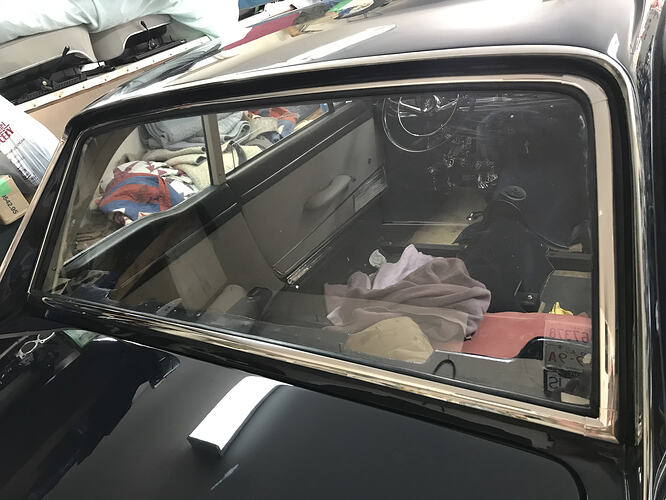 Rear window mounted